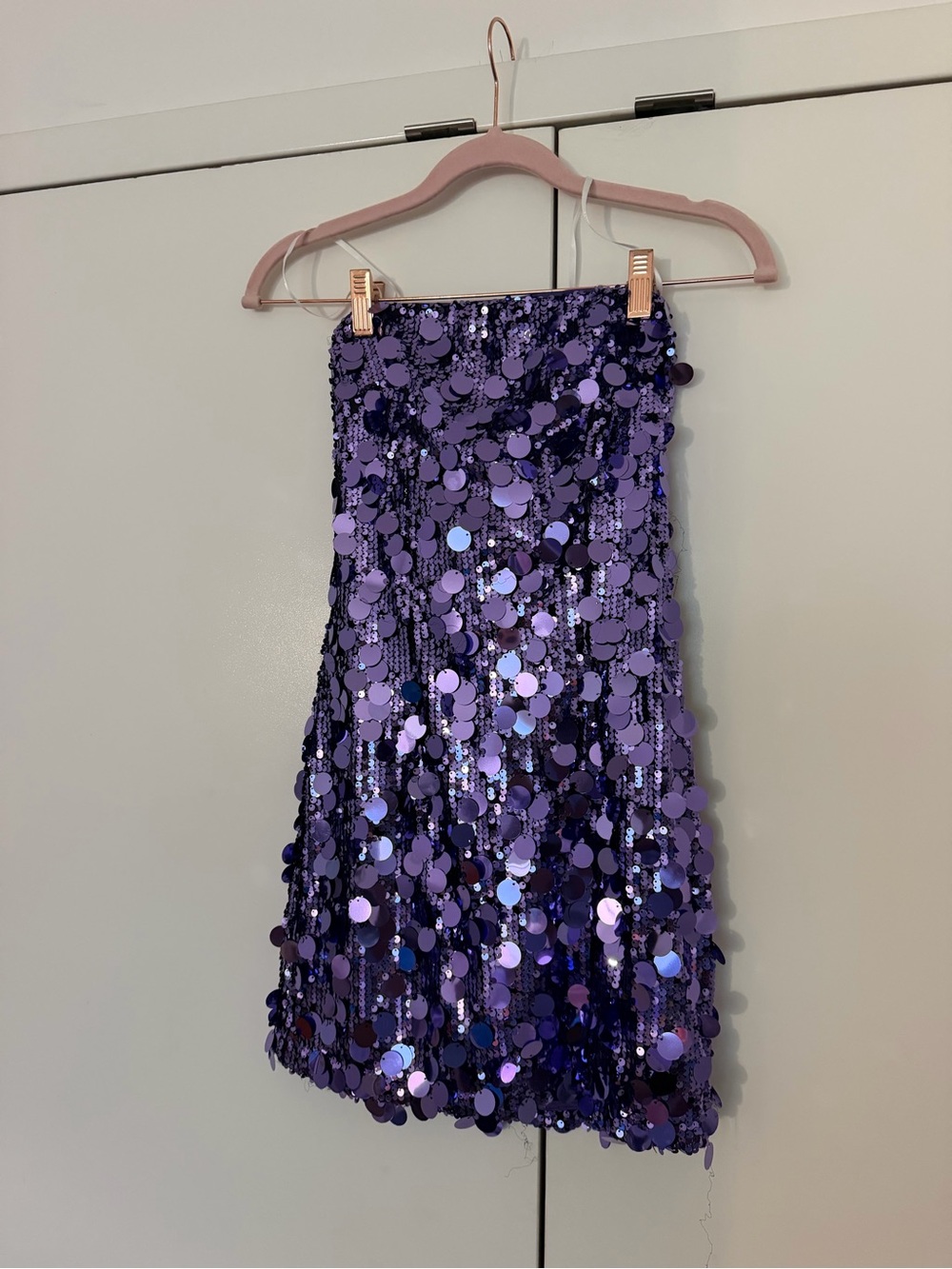 Princess Polly Purple Sequin Mini Dress